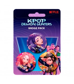 Blister 3 Insignias KPop Demon Hunters