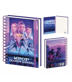 Cuaderno A5 KPop Demon Hunters