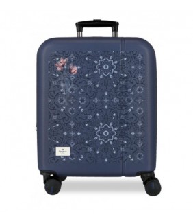 MALETA CABINA PEPE JEANS LENAY MARINO 55CM