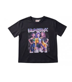 CAMISETA NEGRA HUNTRIX 6A