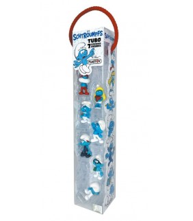 BLISTER 7 FIGURAS LOS PITUFOS 5CM