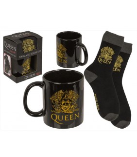 TAZA+CALCETINES QUEEN