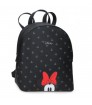 MOCHILA 26CM BOWLOGUE MINNIE NEGRO