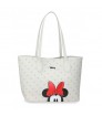 BOLSO TOTE BOWLOGUE MINNIE BEIGE