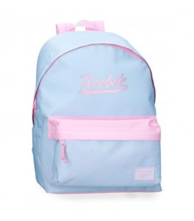 MOCHILA 45CM REEBOK MONROE AZUL CLARO