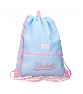 SACO GYM REEBOK MONROE AZUL CLARO