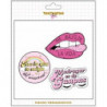 Pack de 3 parches de La Vecina rubia