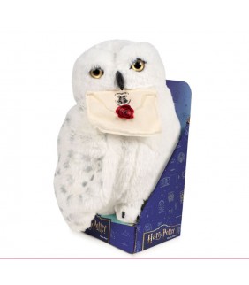 Peluche Hedwig Harry Potter 25cm con Sobre
