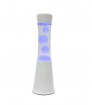 LAMPARA DE LAVA LED BLANCA