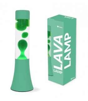 LAMPARA DE LAVA MINI MONOCROMATICA VERDE