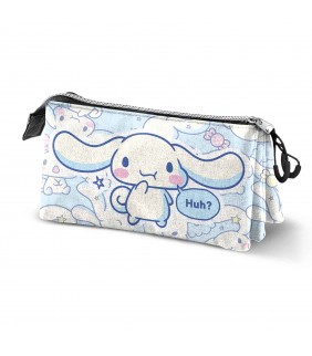 Cinnamoroll Candy-Estuche Portatodo Triple, Azul