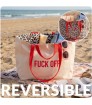 Bolsa de playa ?Fuck off?
