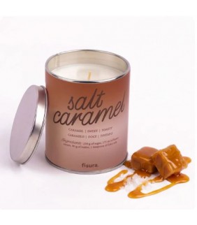 Vela en lata de metal ?Salt caramel?