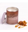 Vela en lata de metal ?Salt caramel?