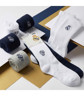 PACK CALCETINES PACK x3 REAL MADRID NIÑO