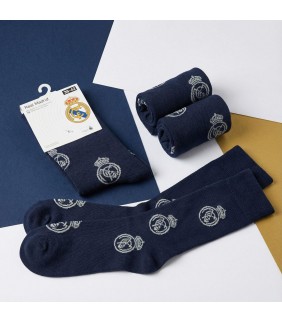 CALCETINES NIÑO REAL MADRID MARINO