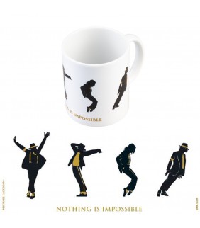 TAZA MICHAEL JACKSON NOTHING IS IMPOSSIBLE