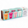 4 botes plastilina Sweet