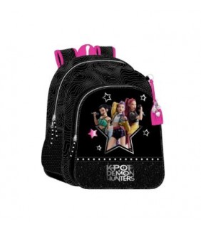 MOCHILA JUNIOR ADAP. A CARRO K-POP HUNTRIX ENERGY