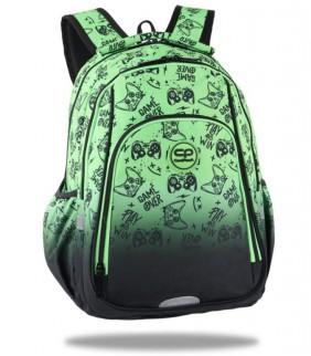 Mochila Escolar STRIKE Game Over Gradient Green