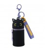 LLAVERO SILICONA GATO NEGRO