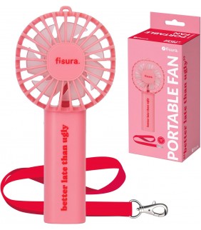 VENTILADOR ROSA PORTATIL
