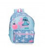 MOCHILA ADAP. 44CM. STITCH HEARTS