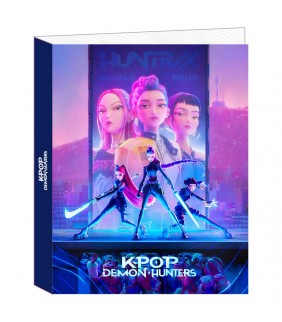 Carpeta Kpop Demon Hunters 4 anillas