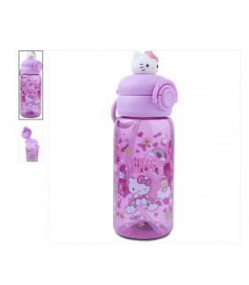 Botella 600ml Hello Kitty Purple