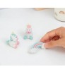 Set de gomas de borrar con formas - Unicornio