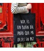 Tote bag con mensaje Hoy es un buen día   