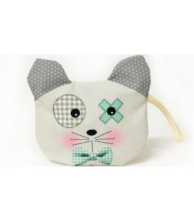 Neceser plano Ratoncito Gris