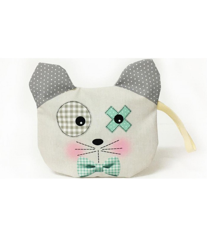 Neceser plano Ratoncito Gris