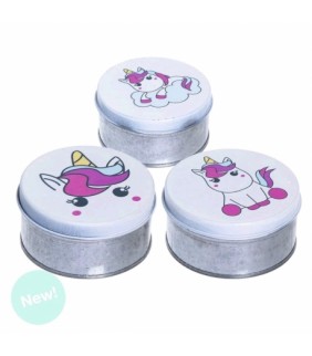 Cajita metal Unicornio 3M