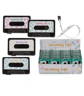 Cinta métrica de plastico 1´50m CASSETTE DE MÚSICA