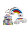 Llavero de metal  Arcoiris