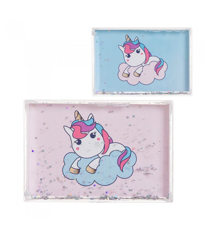 Portafoto purpurina UNICORNIO 10X15  2M