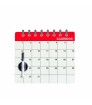 Calendar Pizarra Magnética Para Puerta De Nevera