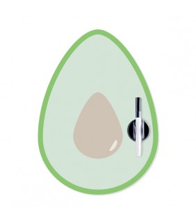 Pizarra nevera magnética Avocado rotulador