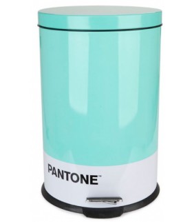 Cubo basura metal pantone 20 l - turquesa
