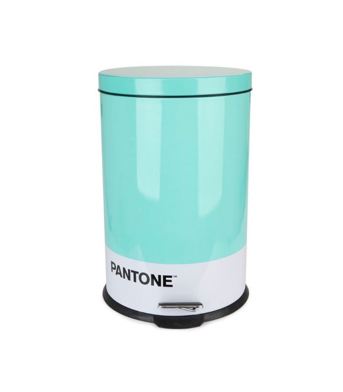 Cubo basura metal pantone 20 l - turquesa