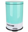 Cubo basura metal pantone 20 l - turquesa