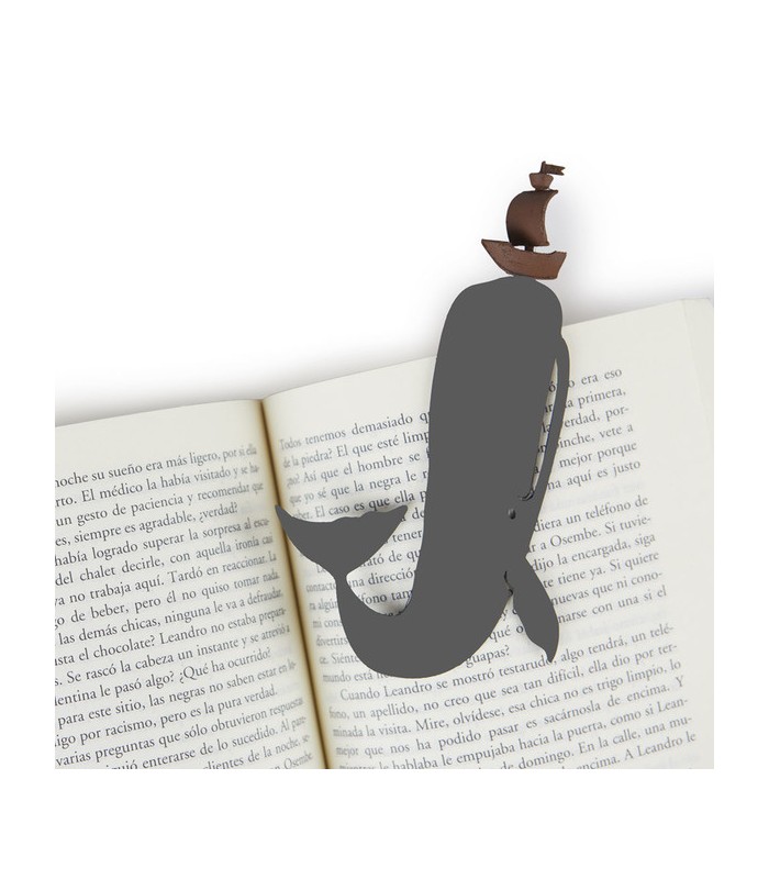 Marcapaginas Moby Dick junior 14 cm