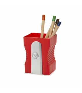 Portalápices Sharpener Color Rojo Mantén Tu Escrit