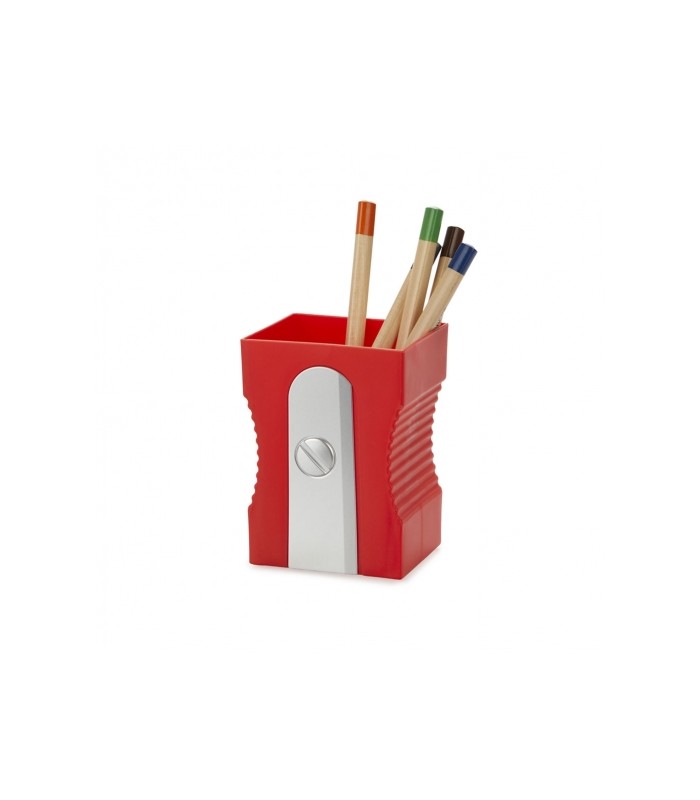 Portalápices Sharpener Color Rojo Mantén Tu Escrit