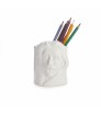 Portalápices Albert Einstein Color Blanco 