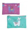 Estuche Llama 2M  Rosa  Verde
