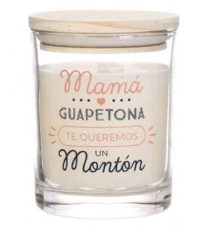 Vela en vaso Mamá