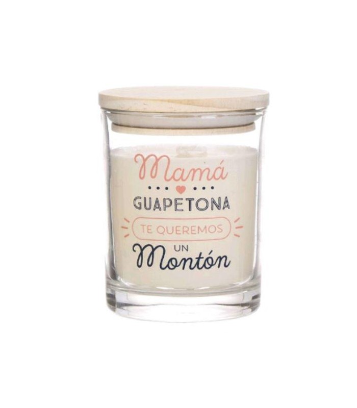 Vela en vaso Mamá