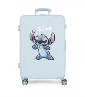 SET/2 TROLLEY ABS 55-65CM 4R STITCH MAKE A FACE